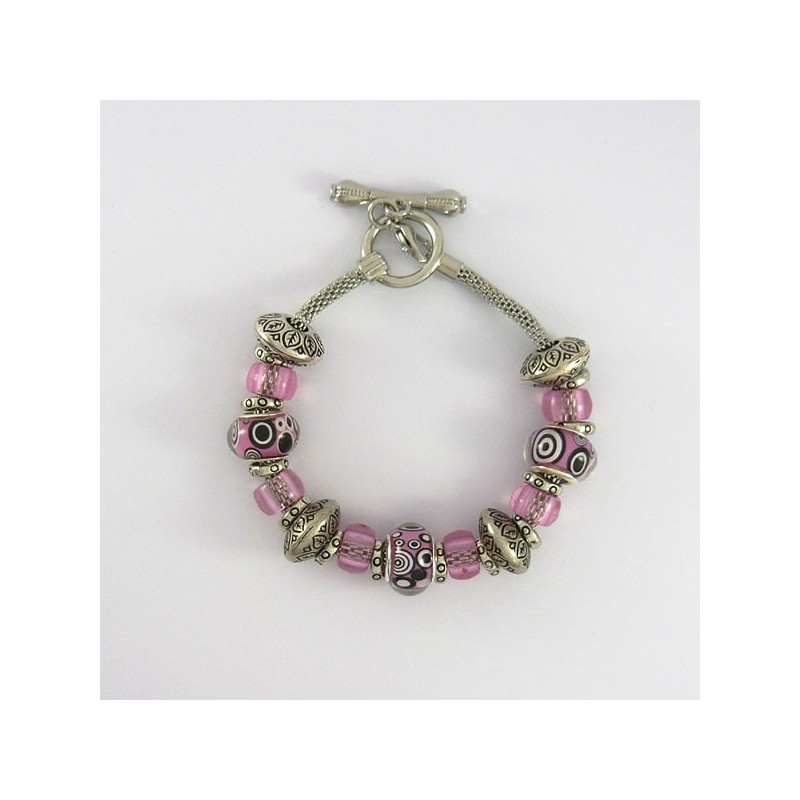Bracelet Pandora Rose Et Bleu | IUCN Water Bracelet Pandora Rose Et Bleu | IUCN Water