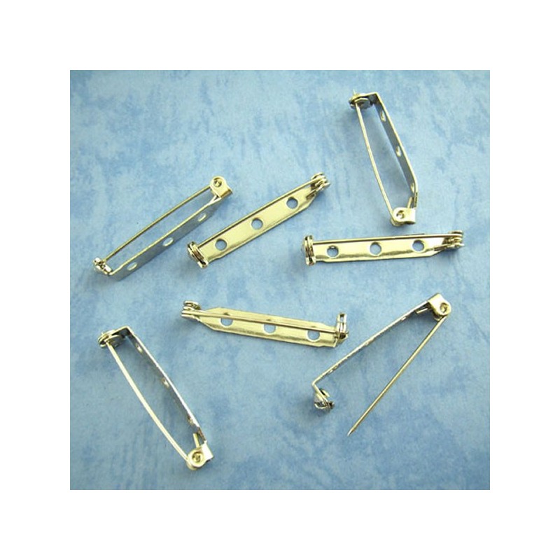 Supports de broche épingle avec sécurité 33 x 5mm Supports de broche épingle avec sécurité 33 x 5mm